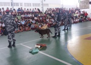 APRESENTAÇÃO DA POLICIA MILITAR