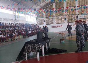 APRESENTAÇÃO DA POLICIA MILITAR