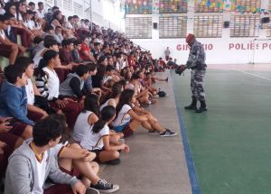 APRESENTAÇÃO DA POLICIA MILITAR