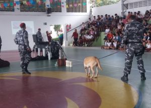 APRESENTAÇÃO DA POLICIA MILITAR