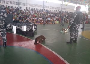 APRESENTAÇÃO DA POLICIA MILITAR