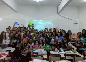 Palestra de orientação profissional para os alunos do Pré