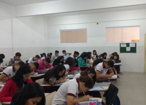 Palestra de orientação profissional para os alunos do Pré