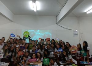 Palestra de orientação profissional para os alunos do Pré