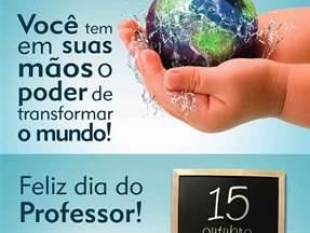 Feliz dia do Professor